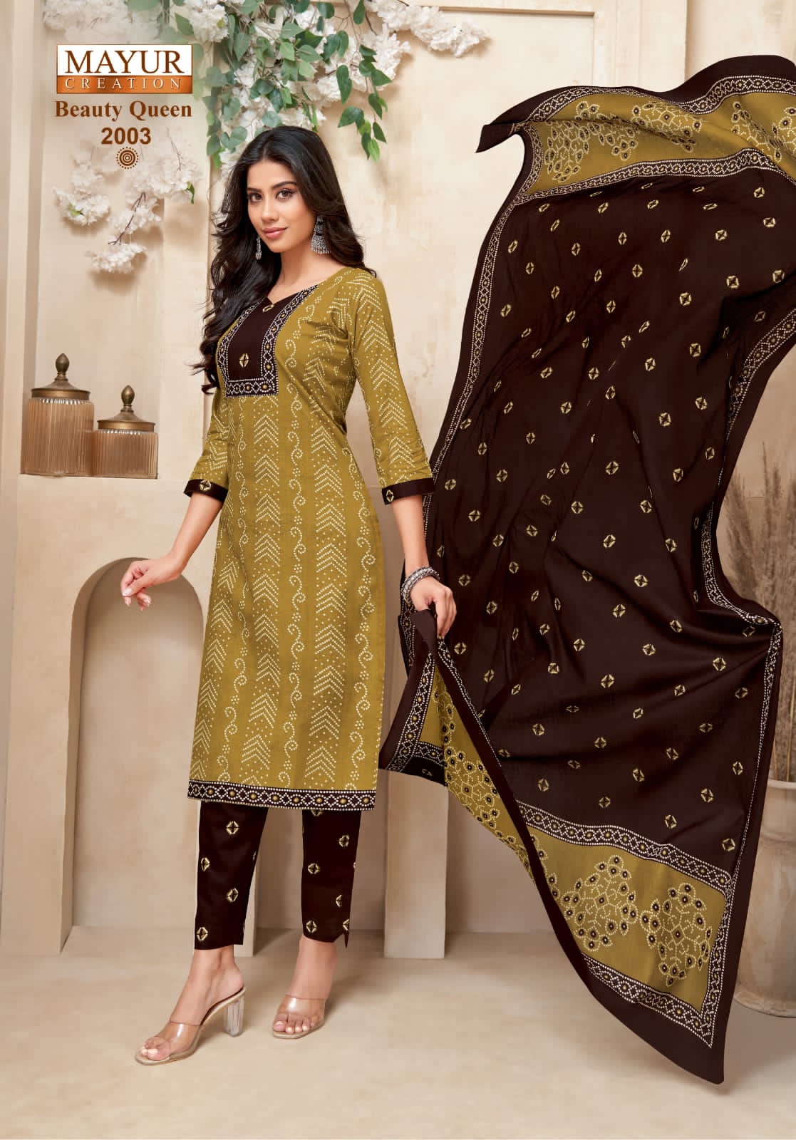 Beauty Queen Vol 2 By Mayur Cotton Kurti With Bottom Dupatta Wholesale Online
